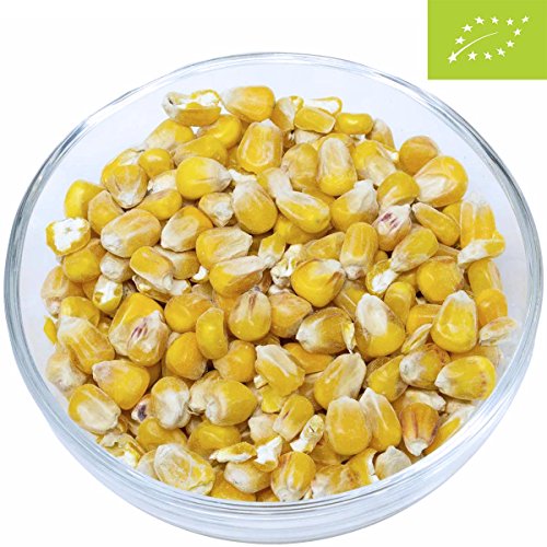 Leimüller Bio Mais Premium 25 kg | Natürlicher Mais aus Ãsterreich | Hochwertiges Kraftfutter für Milchkühe, Rinder, Schweine & Hühner | Bio-Zertifiziert & Frei von Gentechnik