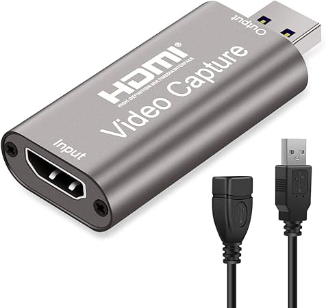 Amazon Com Rynx Video Capture Cards Hdmi To Usb 2 0 High Definition 1080p 60fps Record Directly To Computer For Gaming Streaming Teaching Video Conference Or Live Broadcasting Coffee Home Audio Theater