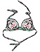 Walant Women's Halter Floral Print High Waisted Swimsuit Bathing Suits Bikini Style 2 Large