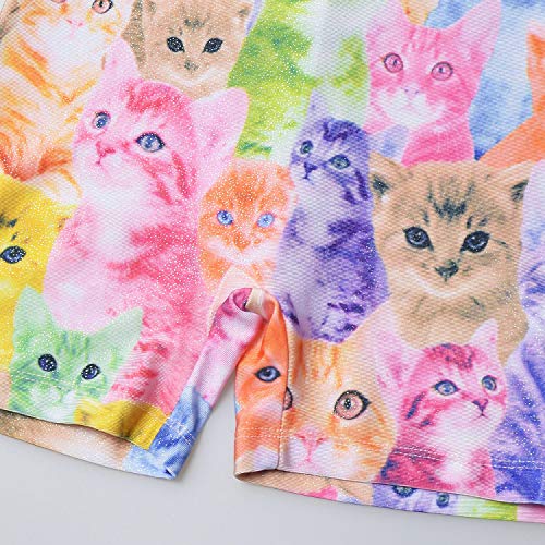Cat Leotard for Girls Gymnastics Suits Outfits Dance Biketards Cloth Size 10 11 - Thumbnail 6