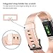 ZEROFIRE Compatible for Fitbit Charge 2 Bands, Adjustable Sport Wrist Bands Strap for Fitbit Charge 2, Women, Men, Pack of 4