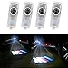 JIAFENG 4 Piece Car Door LED Lighting Welcome Lights Shadow Projector for BMW