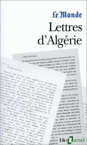 Lettres D Algerie (Folio Actuel) (English and French Edition) by Gall Collectifs
