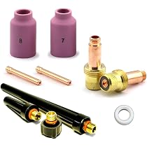 WeldingCity TIG Welding Torch Accessory Kit for Gas Lens Setup 3 ...