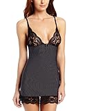 Dreamgirl Women's Gangster Stripe  Baby Doll