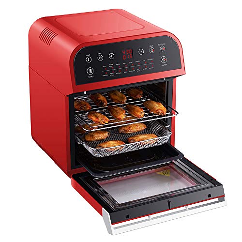 GoWISE USA GW44801 Deluxe 12.7-Quarts 15-in-1 Electric Air Fryer Oven