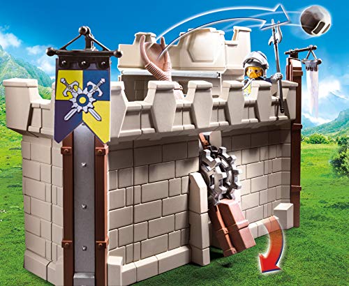 PLAYMOBIL Novelmore 70222 Novelmore Fortress with integrated catapult and surprise trapdoor, Toy for Children Ages 5+ – Bild 6