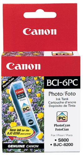 Canon PhotoCyan BCI-6PC Genuine Canon Ink Tank