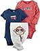 Carter's Baby Boys' Little Character Sets 126g592, Heather, 6 Months