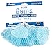 Sea Glass in Mesh Bag Frosted Dark Sky Blue 1 lb.
