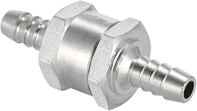 4 piezas Válvula antirretorno de retorno de combustible de una vía ...