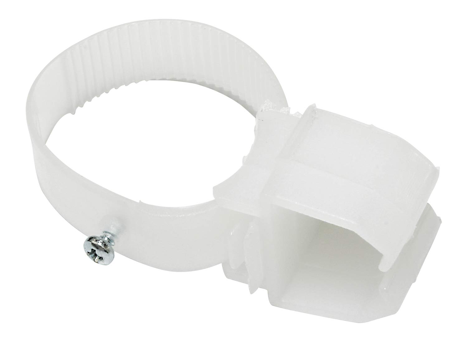 Gardinia Holder variable for U-rails white, ABS, Nicht Zutreffend