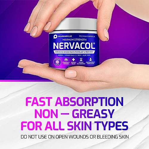 Neuropathy Nerve Relief Cream Maximum Strength Cream for Feet, Hands, Legs, Toes, Lower Back