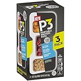 Planters P3 Honey Roasted Peanuts, Maple Glazed Ham Jerky & Sunflower Kernels Portable Protein Pack, 5.4 oz