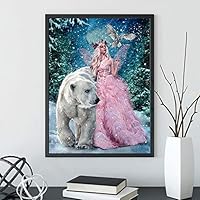 5d Diamond Painting Full Drill Clearance Diamond Diy Kits Princess And Bear Diy Diamond Art Rhinestone Embroidery Cross Stitch Kits Supply Arts Craft Canvas Wall Decor Stickers Home Decor 12x16 Inches Amazon Ae
