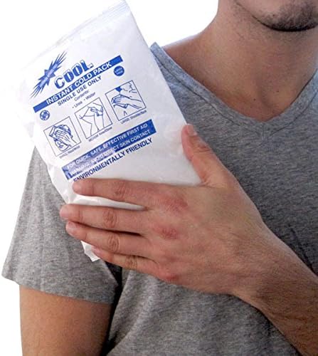 Cool Instant Cold Pack, Medium Size: 5" x 7" - 16/Case