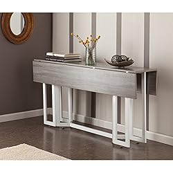 SEI Furniture Driness Drop Leaf Console to Dining