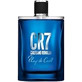 Cristiano Ronaldo CR7 Play It Cool - Blends Bright Citruses And Aromatic Fougere Notes - Fresh, Invigorating And Sensual - Light Enough For Everyday Wear - Masculine Fragrance - 1 Oz EDT Spray