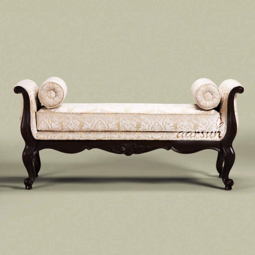 Aarsun Solid Wood Settee Bench for Living Room Furniture 2 Seater