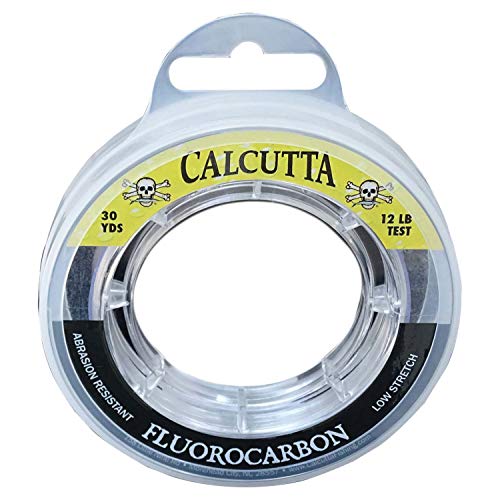 Calcutta Fluorocarbon Leader Material 30yd Spool 30lb