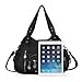 Hynes Victory Multi Front Pockets Shoulder Bags (Black)