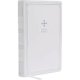 NRSV Catholic Edition Gift Bible, White Leathersoft (Comfort Print, Holy Bible, Complete Catholic Bible, NRSV CE): Holy Bible