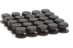Method Race Wheels - Lip Bolt, Matte Black, M8x1.25MM, Street, KIT