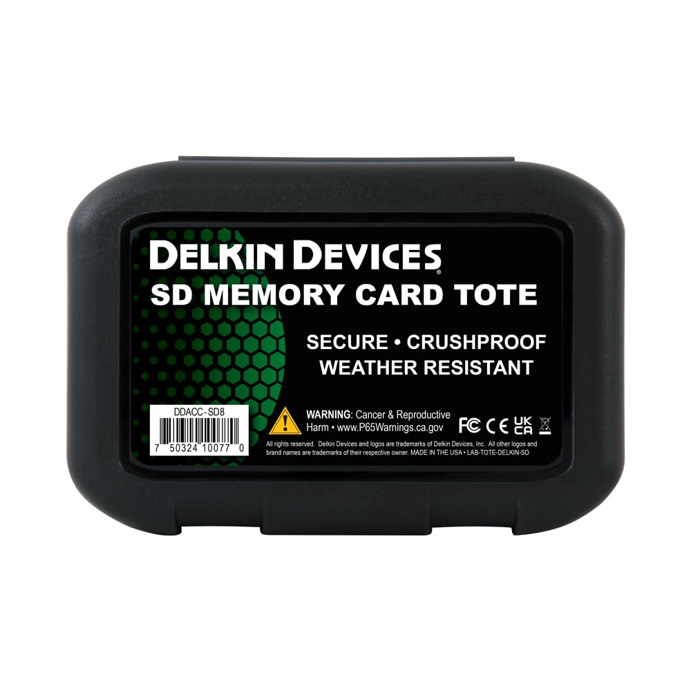 Delkin Secure Digital 8 Card Carrying Case