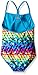 Speedo Women's Swimsuit One Piece Endurance+ Flyback Printed Adult Team Colors