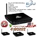 { Package of 4 } Black Buzztv XPL3000 2018 Edition Latest Android Nougat 7.1.2 HD 4K Quad CORE
