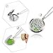 Mtlee Aromatherapy Essential Oil Diffuser Necklace Locket Pendant Stainless Steel Perfume Necklace with 16 Refill Pads and 24 inch Adjustable Chain (Tree)