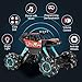 RC Truck Shooting Water Bullets 2.4Ghz Remote Control Car Toys Monster Truck with LED Light Realistic Sounds & Music Rear Fog Stream 2 Rechargeable Batteries Birthday Gifts for Kids Boys Girls (Red)
