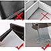 Hersvin Shelf Liners, 23.6x196.9 Inch EVA Non-Slip Drawer Mats Non-Adhesive Cupboard Pad Kitchen Cabinet Lining Fridge Cushion for Home Office (Gray/Diamond, 60x500cm)