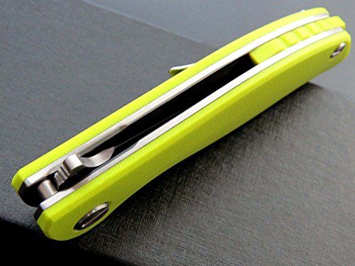 Eafengrow EF33 Folding Knife G10 Handle Ball Bearing Tactical Pocket Knives Outdoor Survival Hunting Camping Tools (Light)