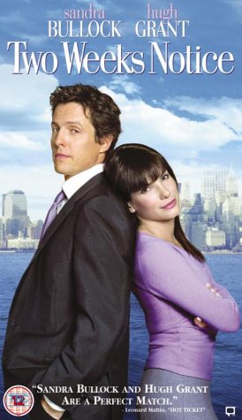 #99 — Two Weeks Notice [DVD] [2002]