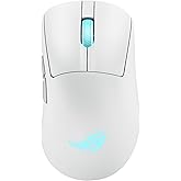 ASUS ROG Keris II Origin Wireless Gaming Mouse – Right-Handed Ergonomic, 65g, Tri-Mode Connectivity, 42K DPI, up to 127Hr Battery, Web-Based Configuration, PC/Mac Support