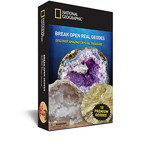 Crack Open 15 Geodes and Explore Crystals with NATIONAL GEOGRAPHIC