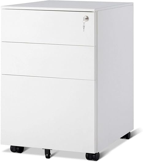 Amazon Com Cypress Shop File Cabinet Mobile 3 Drawers Steel