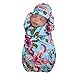 Baby Be Mine Newborn Gown and Hat Set (Newborn 0-3 Months, Isabelle)