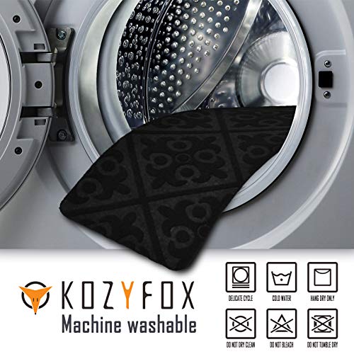 Kozyfox Carpet Stair Treads Carpet Non Slip for Wooden Steps (8 x 30\