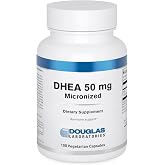 Douglas Laboratories DHEA 50 mg Capsules, 100 Vegetarian Capsules | Micronized, Supports Hormone Balance, Immunity, Brain, Bone Health and Metabolism*, Non-GMO
