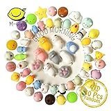 Mochi Squishy Toys, M-Gigi Kawaii Squishys 30 Pcs Mini Squishies Mochi Animals Stress Toys Panda Squishy Cat Stress Reliever Anxiety Toys PLUS BONUS Stickers Come With the Squishys For Children Adults
