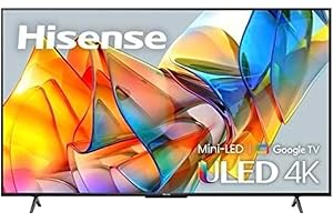 Hisense 75U68KM-75 Mini-LED 4K ULED Dolby Vision HDR10+ Google TV with Quantum Dot Google TV (Canada Model) 2023