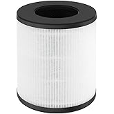 Nispira TD-1300 CL-6070A TAP01 4-in-1 True HEPA Replacement Filters Compatible with Tredy TD-1300, Tenergy Renair, Cool-Living, BEABA Nursery Air Purifier, 1 Pack