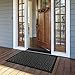 AMAGABELI GARDEN & HOME Large Outdoor Door Mats Rubber Shoes Scraper 36