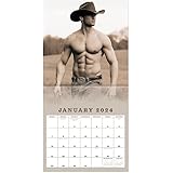 2024 Studs ‘n Spurs Monthly Wall Calendar, 16 Months, 12" x 12" (DDD6572824)