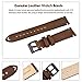 Ritche 20mm Classic Genuine Leather Watch Bands for Omega x Swatch Moonswatch Quick Release Vintage Leather Watch Straps Compatible with Timex Weekender Watch for Men, White Elephant Gifts, Stocking Stuffers for Men