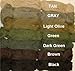 Ghillie Suit Thread - Lightweight Synthetic Ghillie Thread to Build Your own Ghillie Suit