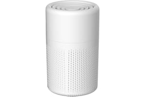 Quiet HEPA Air Purifier for Bedroom with Aromatherapy Sink and H13 3-in-1 Filter 360 Degree Air Intake USB Desktop Cleaner fo