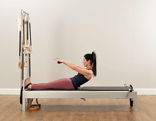Contrology Pilates Reformer with Tower, Pilates Equipment for Home